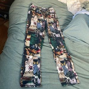 Reformation Patterned Jeans WORN ONCE